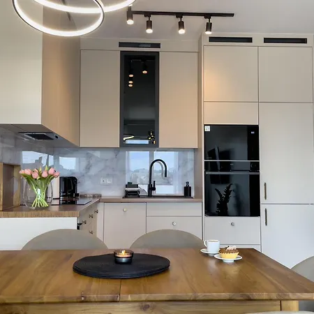 Urban Global Premium 5th Floor - No 03 - Air Condition - Balcony - Free Garage * Катовице