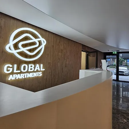 Urban Global Premium 5th Floor - No 03 - Air Condition - Balcony - Free Garage Апартаменты *