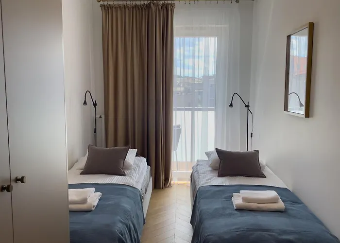 Lejlighed Urban Global Premium, 5th Floor No 03, Free Garage, Self Check-in, No Deposit Katowice